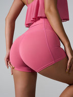 High Waist Active Shorts, Gym, Workout, Yoga, Stretchy, Comfortable