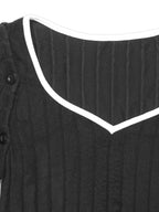 Perfee Slit Wide Strap Dress & Detachable Long Sleeves Set