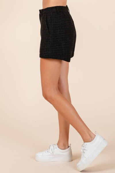 Mittoshop Tweed Classic Shorts with Side Pockets