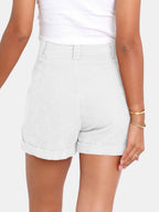 Full Size High Waist Shorts with Pockets | Comfortable & Stylish Everyday Wear